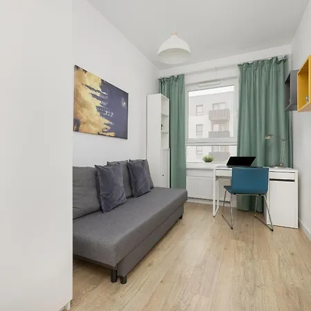 Apartment Comfy Two-bedroom Near Chopin Airport Warsaw's Ursynow By Renters