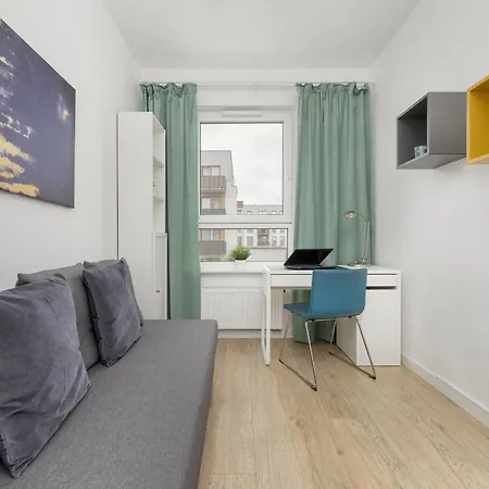 Comfy Two-bedroom Near Chopin Airport Warsaw's Ursynow By Renters